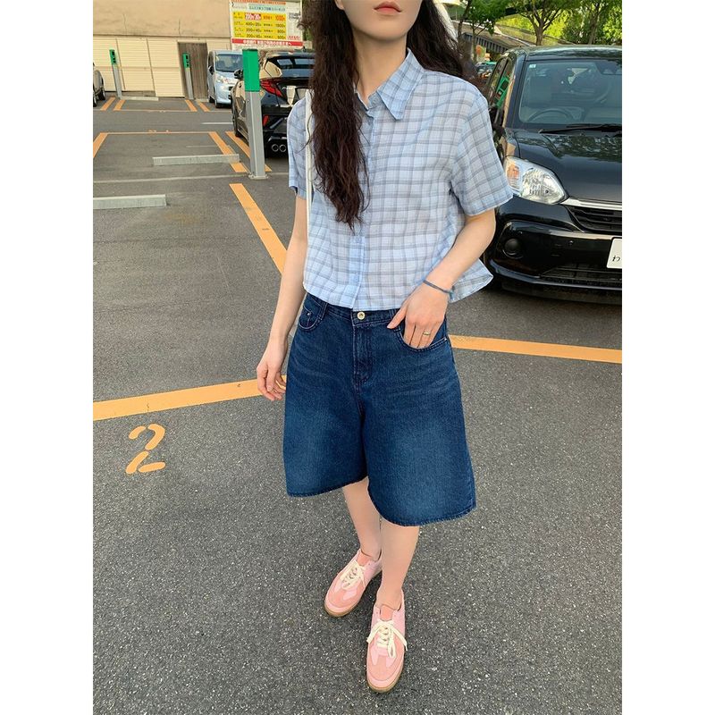 Mao Bermuda Denim Pants