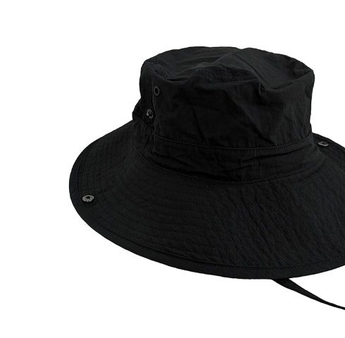 Plain Nylon Safari Bucket Hat