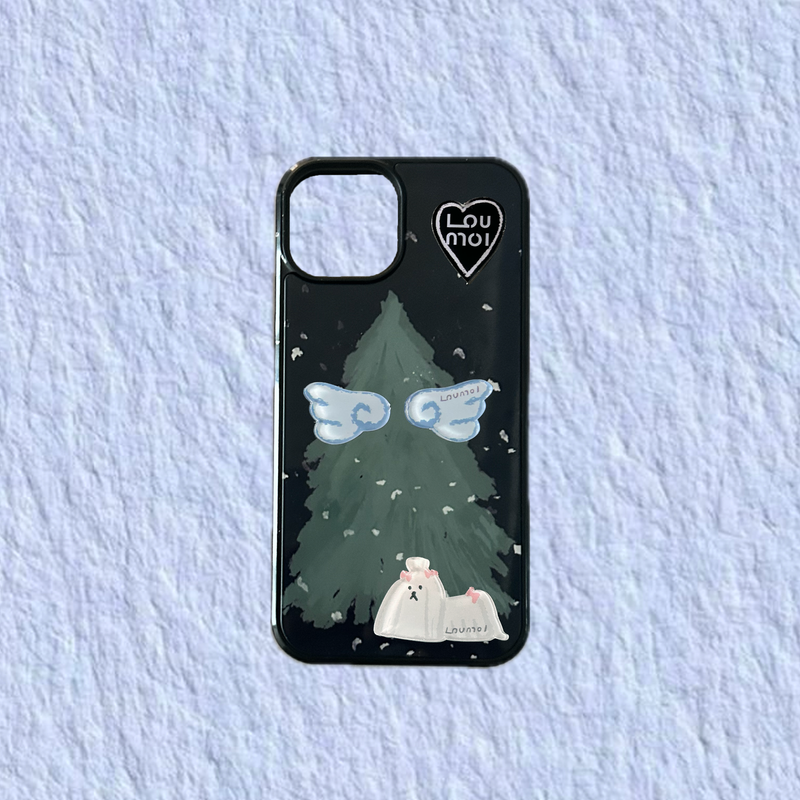 Present series : snow tree