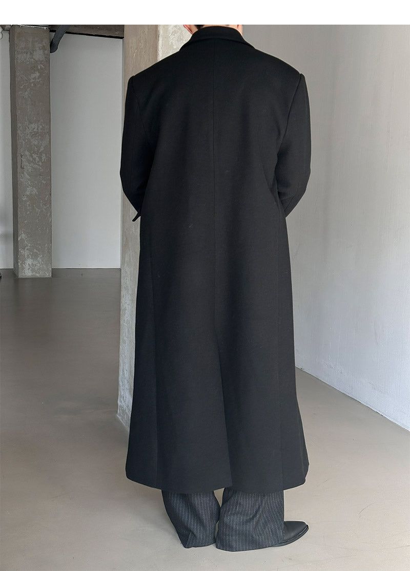 [Unisex] Max double long coat(2color) 