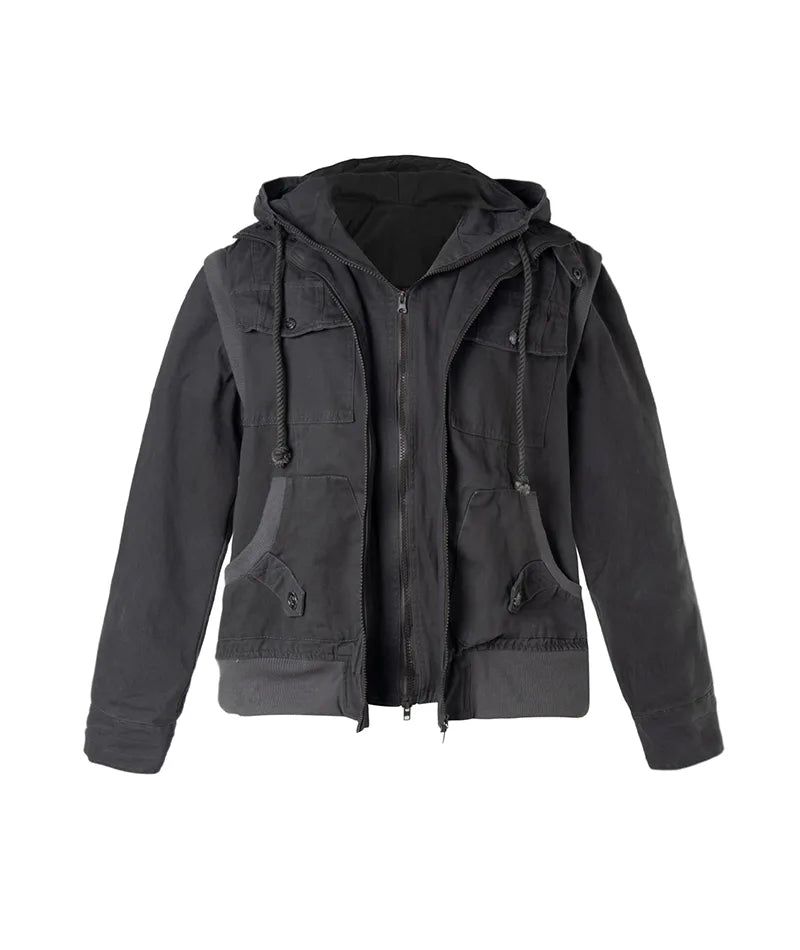 Lena Washed Multi-Pocket Jumper