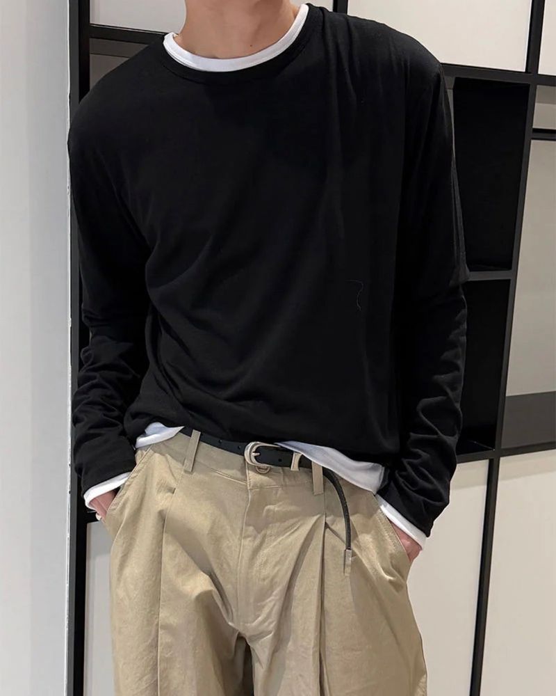 Basic layered long sleeves(9color)