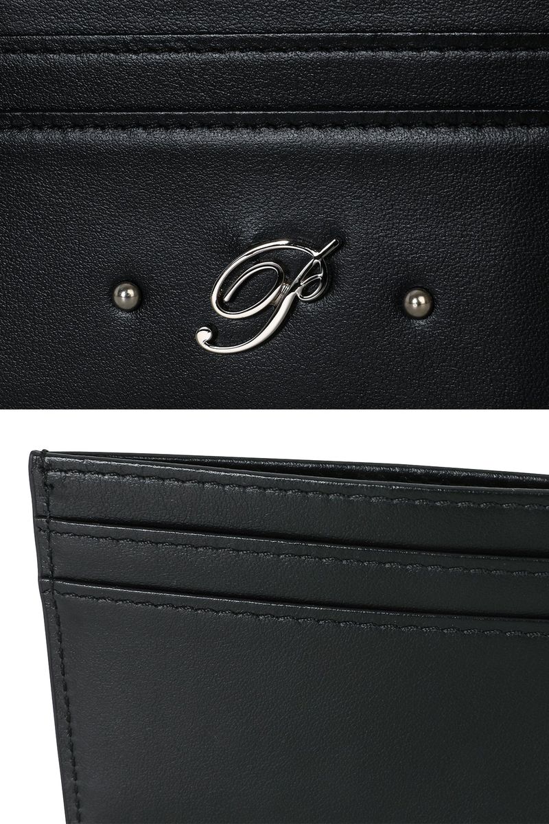 SIGNATURE CARD WALLET black