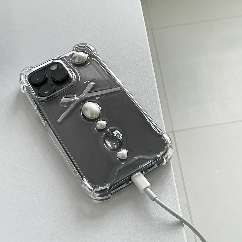 [made]antique ribbon resin phonecase