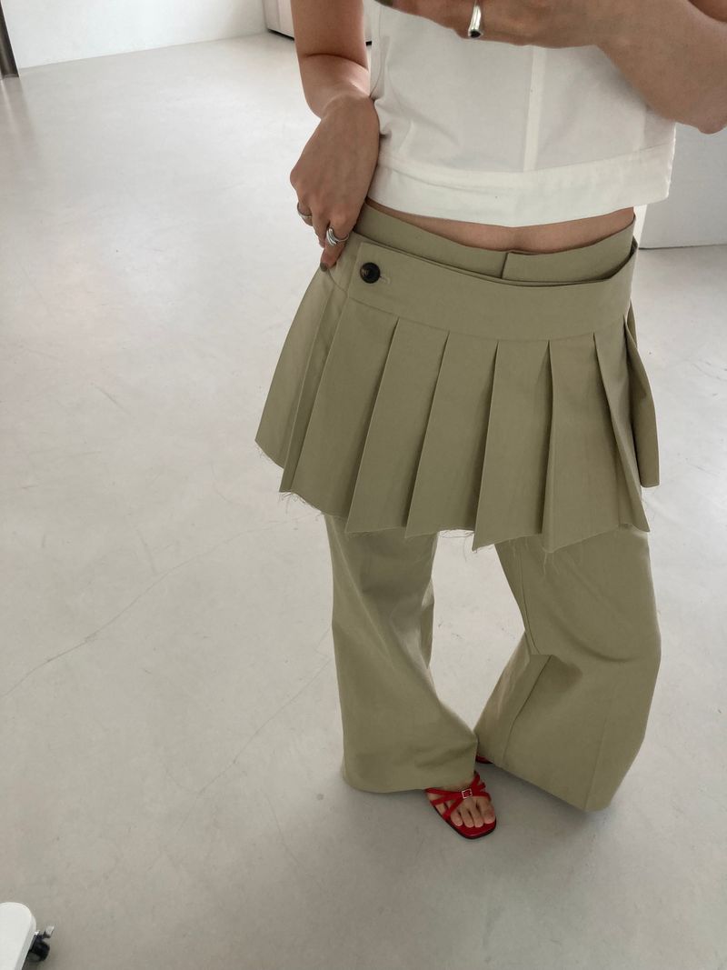 Day Wrap Skort Pants