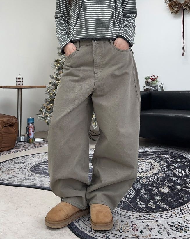 SATIIIZ（サティーズ）の「レットフラップポケットコットンパンツ（パンツ）」