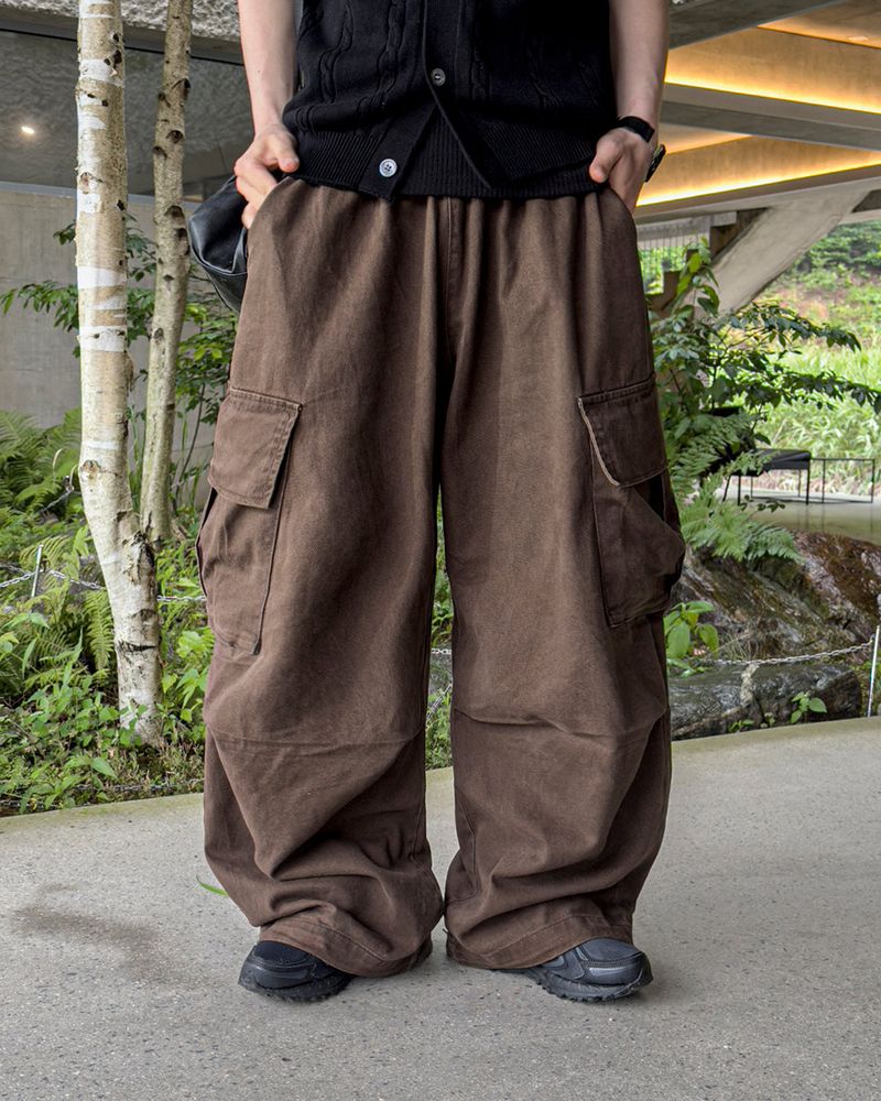 JIIGEUM(ジグム)の「Kabl Hilter Wide Cargo Pants(Pants)」