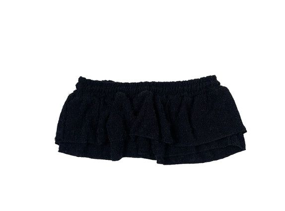 Wand Snowflake Layered Mini Skirt
