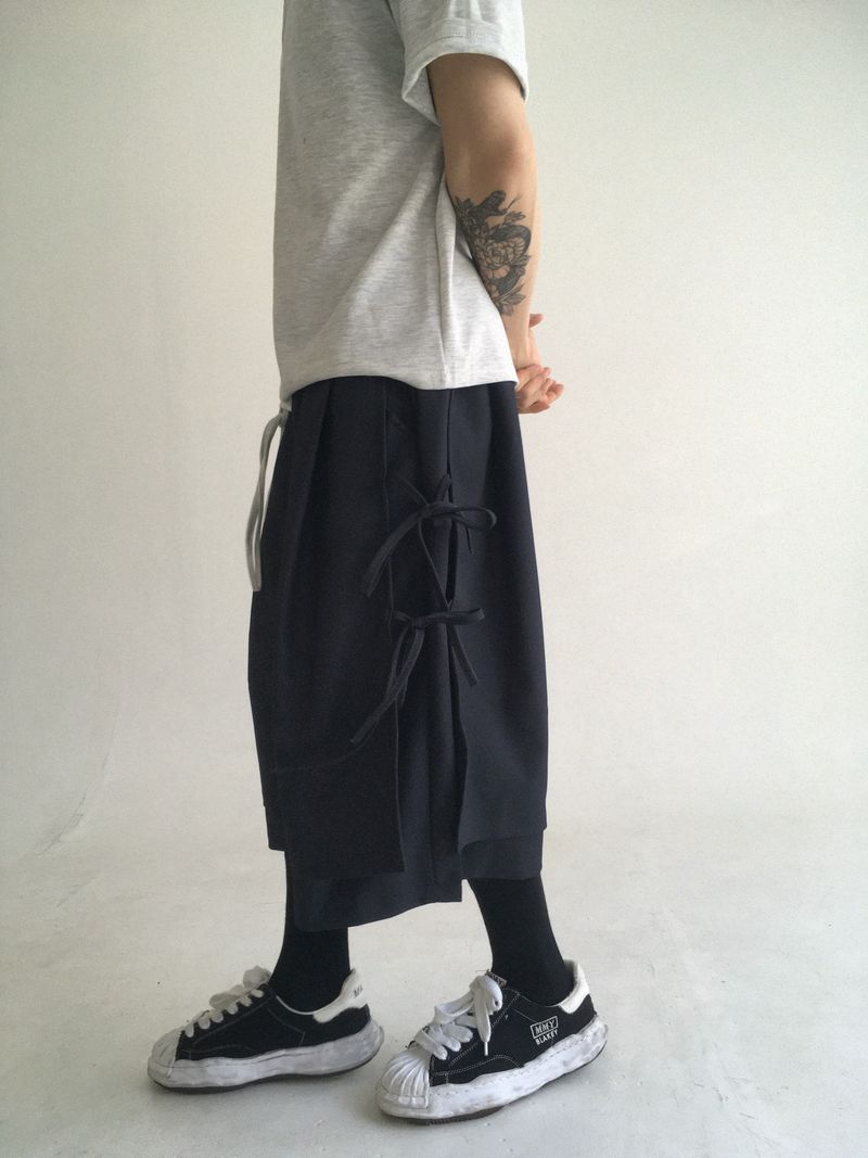 cama layered pants(2colors)