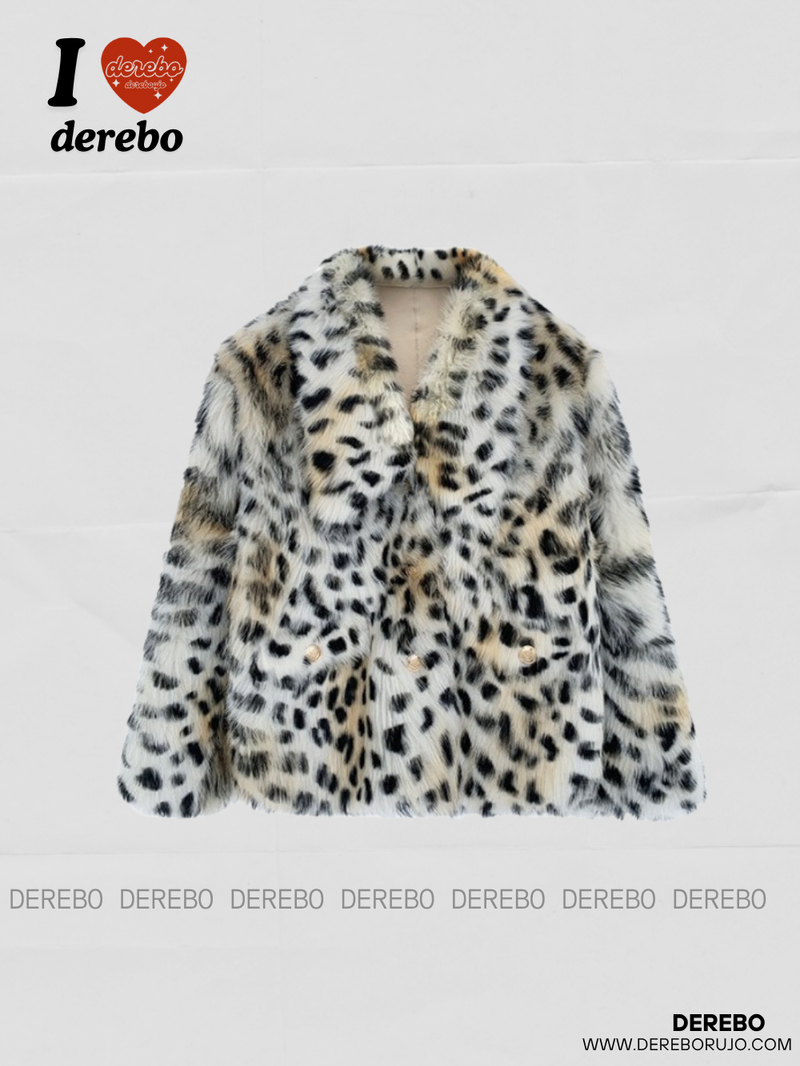 dereborujo（ドレボルゾー）の「[SALE] サファリゴールデンレオパードファージャケット（ジャケット/アウター）」