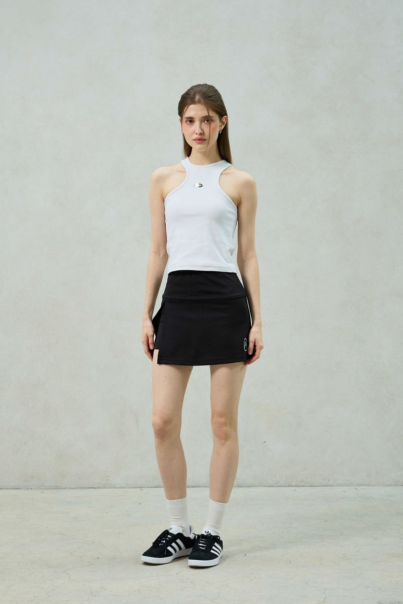 BONNY JERSEY SKIRT PANTS / BLACK
