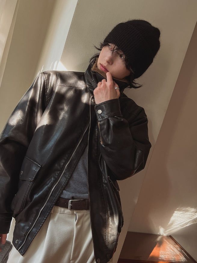 By Leather Mustang Jacket