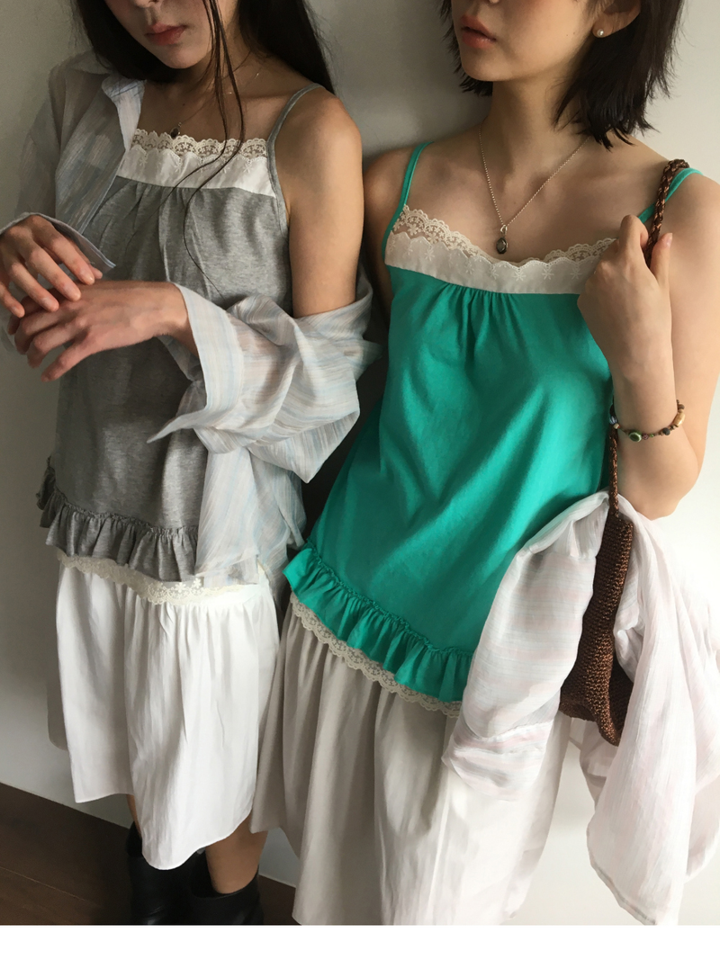 DUGGY(ダギー)の「Meli Lace Sleeveless (3color)(Tops)」