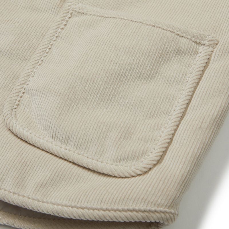 キルティングコーデュロイジャケット / Quilting Corduroy Jacket [BEIGE]