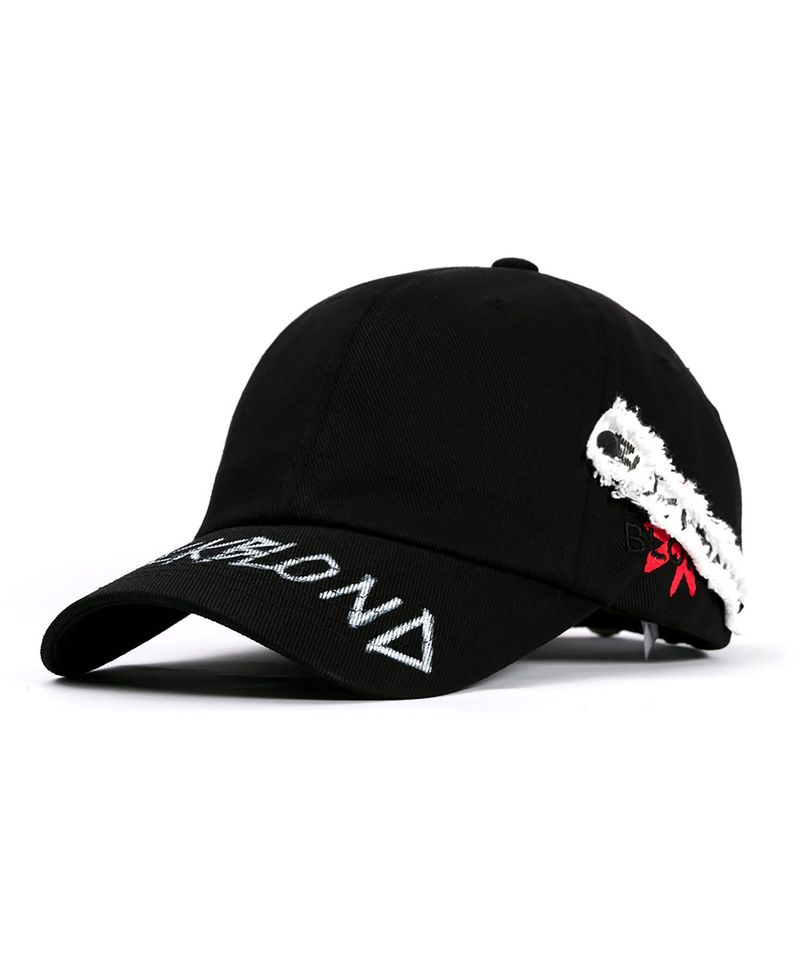BLACKBLOND(ブラックブロンド)の「BBD Side Patch Graffiti Logo Cap(Hats)」