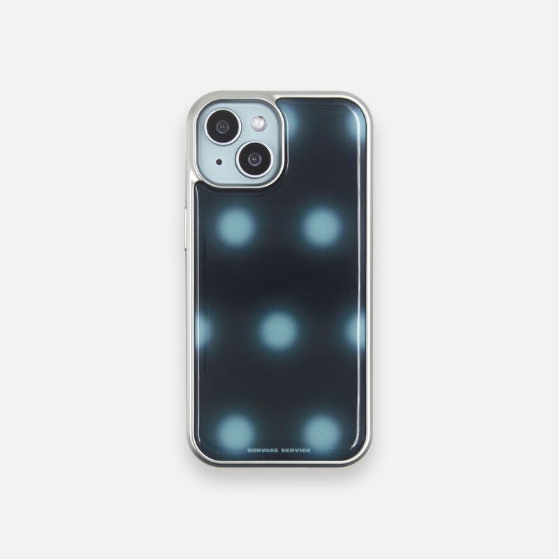 sunvase service(サンベースサービス)の「SUN DOT CASE_BLACK (silver epoxy)(Smartphone Accessories)」