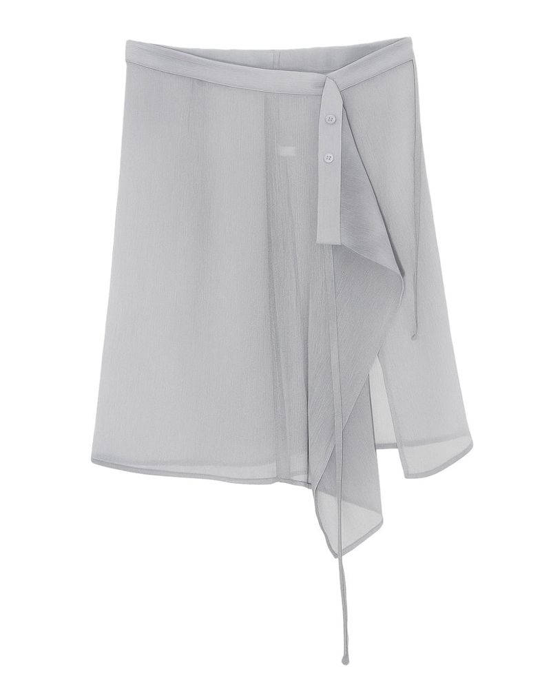 VEIL WRAP SKIRT