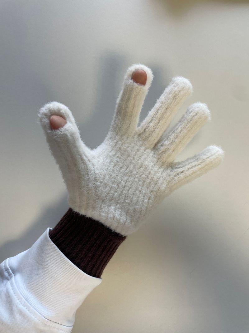 CUSTOM INITIAL TWO-TONE GLOVES