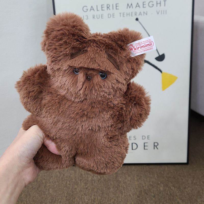kirimimii（キリミミ）の「ブラウンイエティーテディベア（雑貨/ステーショナリー）」
