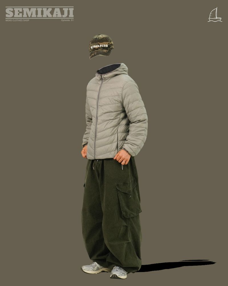 [Duck Down] NU Hoody Lightweight Padding