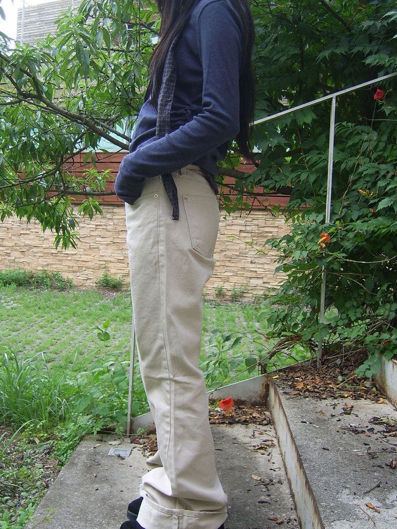 cotton basic bootcut