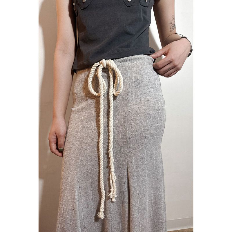 ROPE FLARE SKIRT