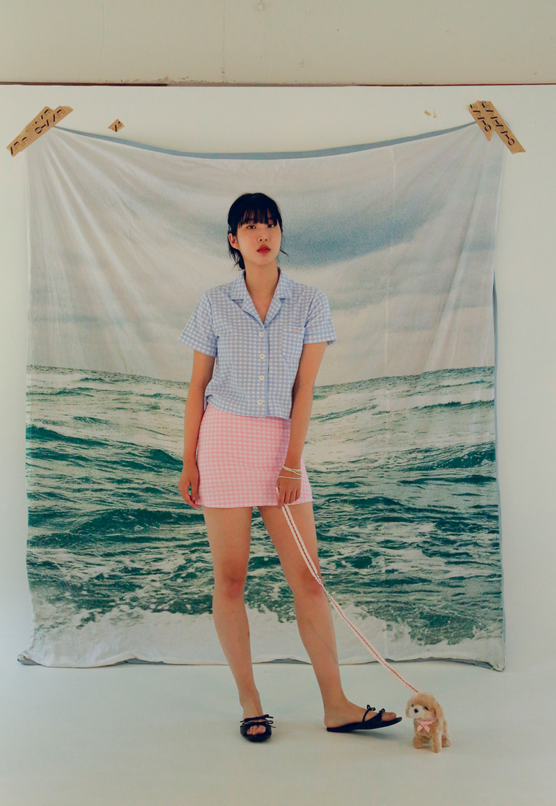 KIRI TERRY SHIRT _(2colors)
