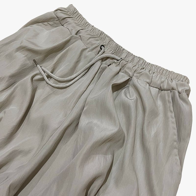 street shape capri shorts_beige