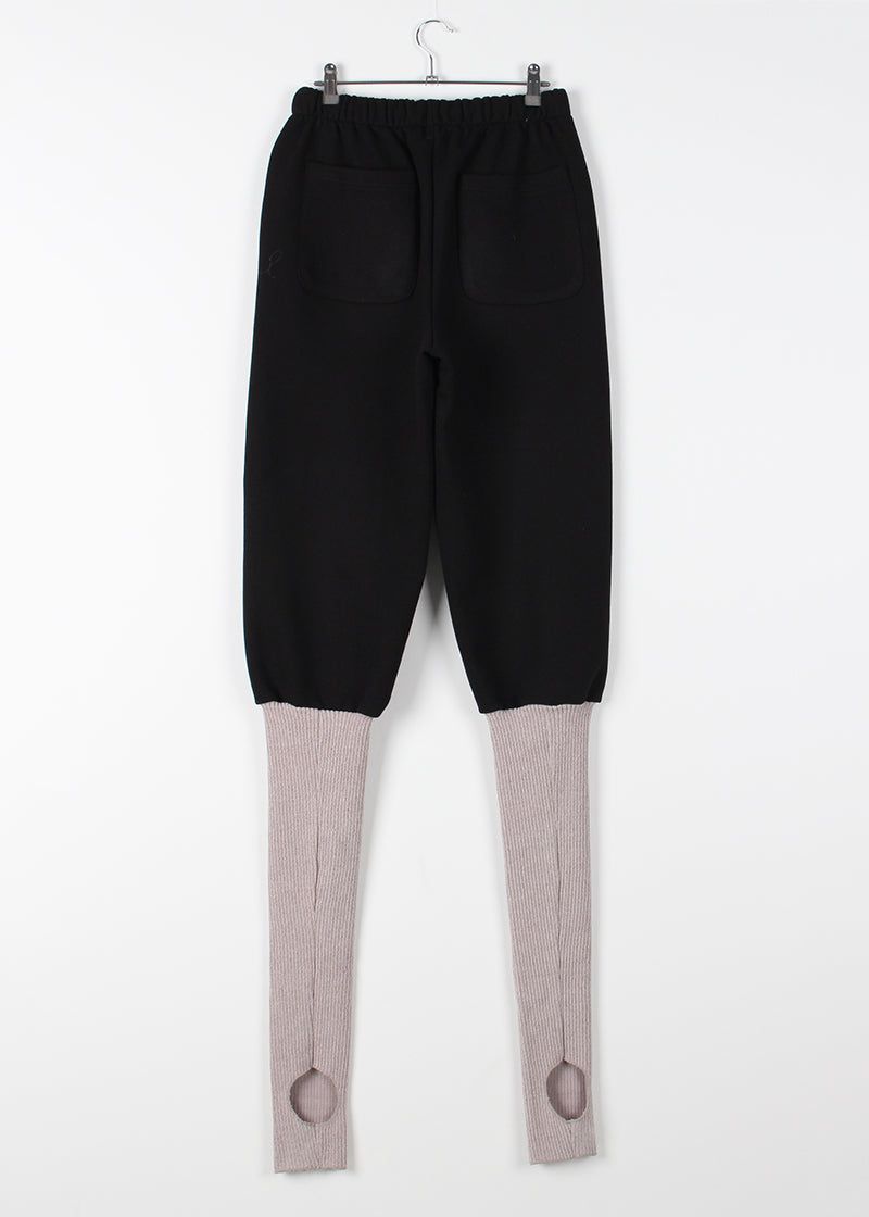 KNEE WARMER SWEAT PANTS