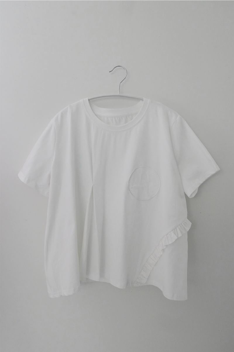 dot and frill T (2c)