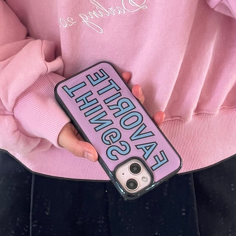 [MADE] favorite things [epoxy bumper case]