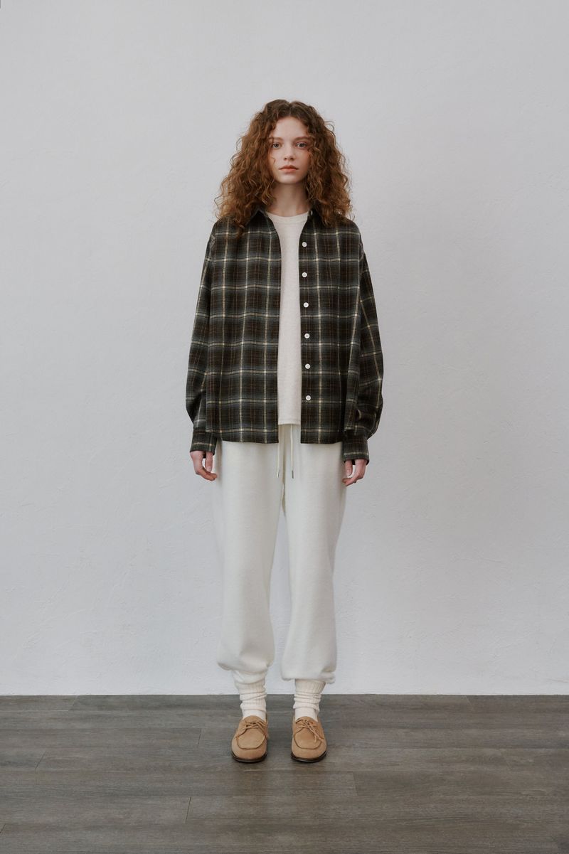 PLAT DU JOUR(プラドゥジュール)の「Snow jogger pants (Ivory)(Pants)」