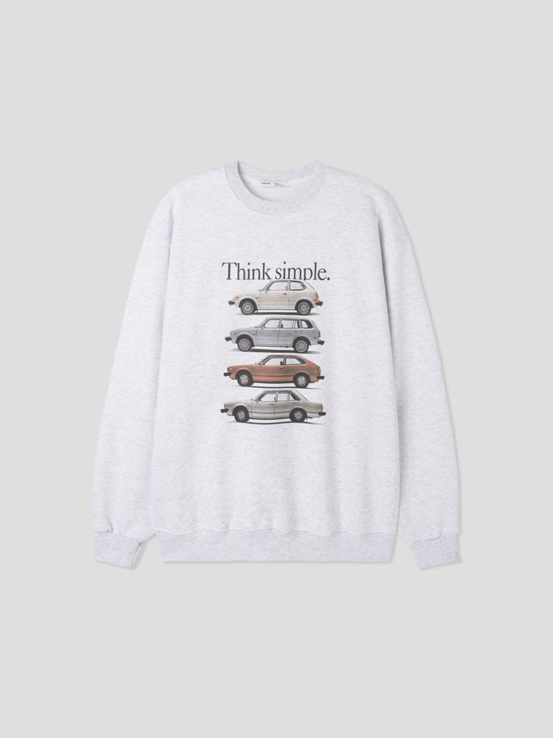 Old-Car basic Sweatshirt 3COLOR