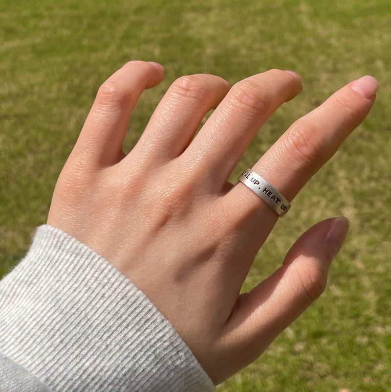 signature silver 925 sponsorship ring
