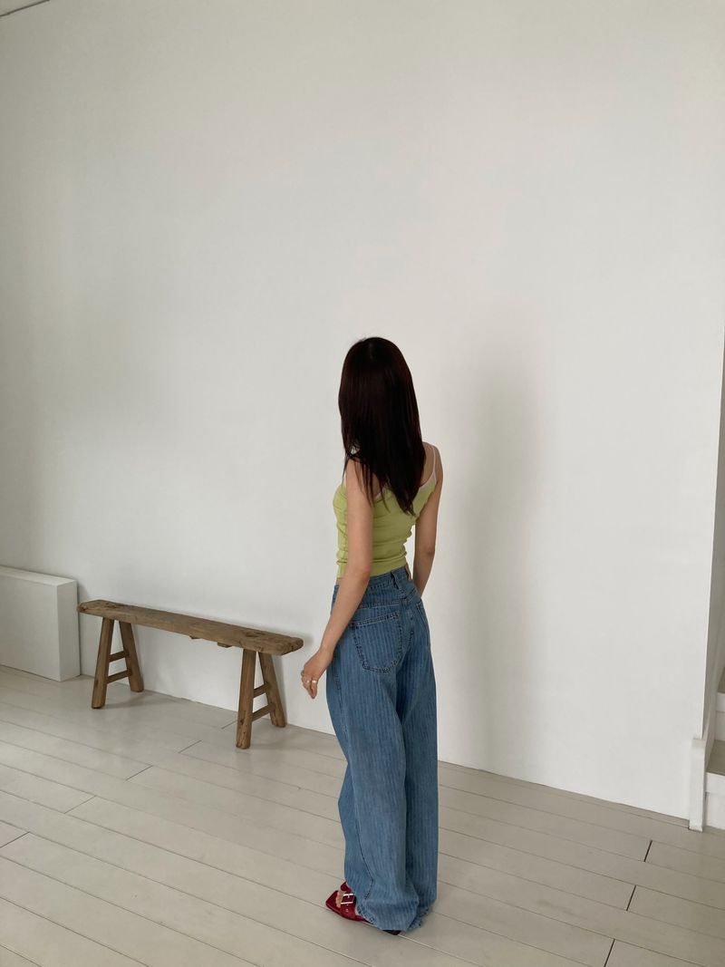Marine Stripe Denim