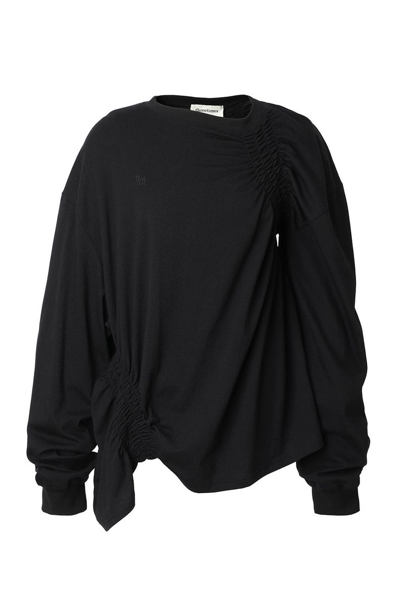 Roll smocking tee