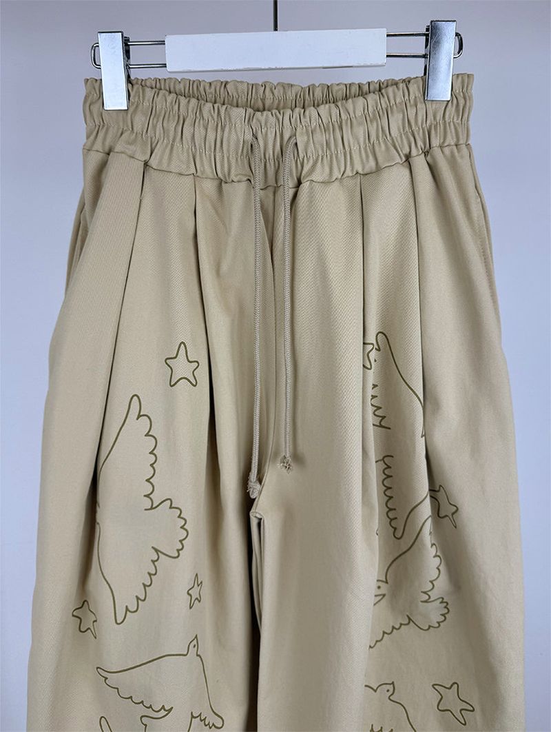BIRD TUCK BANDING SLACKS (2C)
