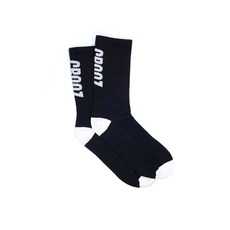 Crooz（クルーズ）の「ITALICS VERTICAL BLACK | CROOZ Socks（Fashion Accessories）」