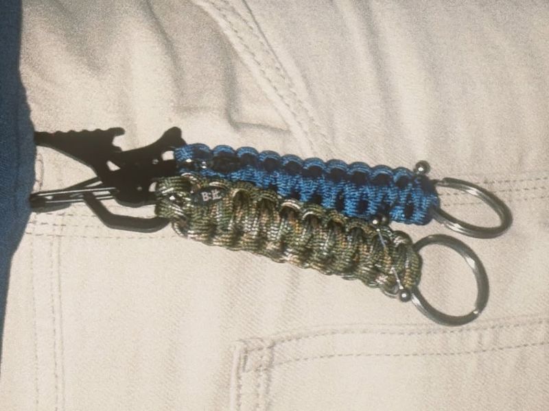 Urban Survival Rope Keychain