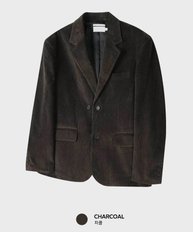 Deface Concludion Overfit Golden Blazer Jacket