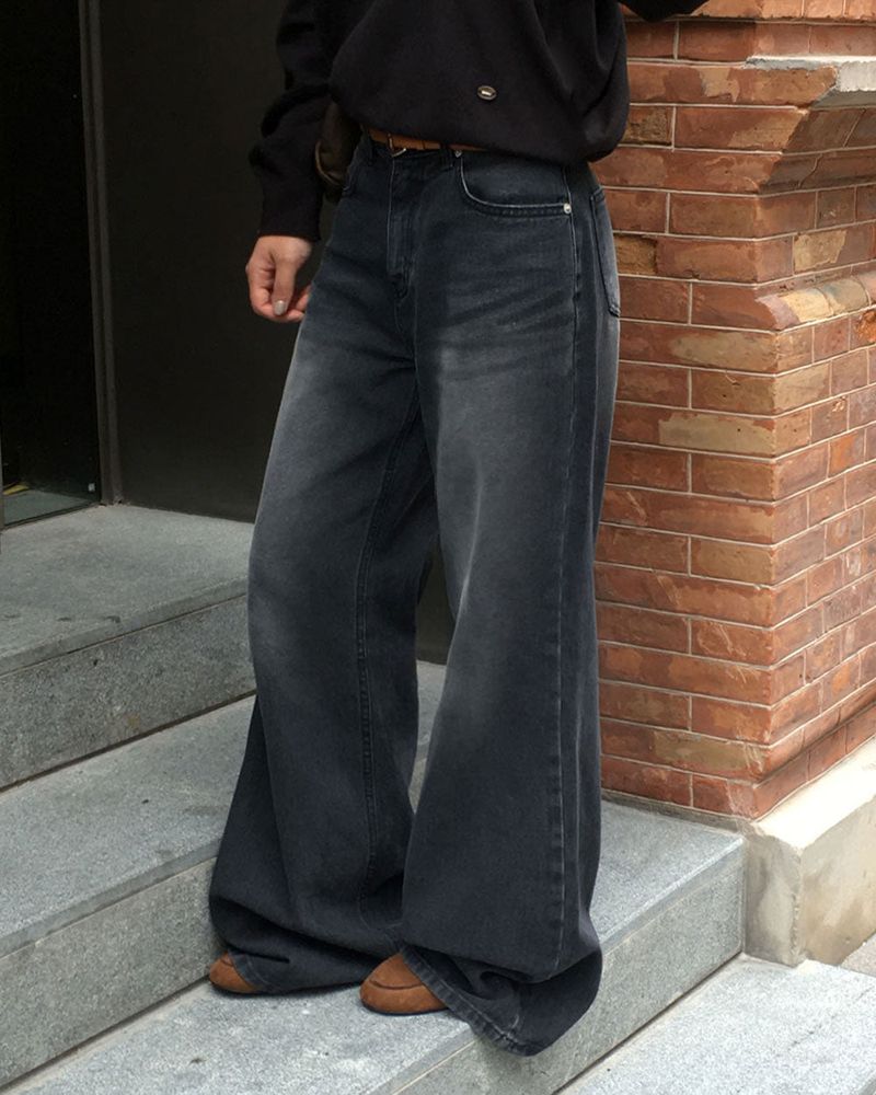 Nerf Flare Silhouette Denim Pants