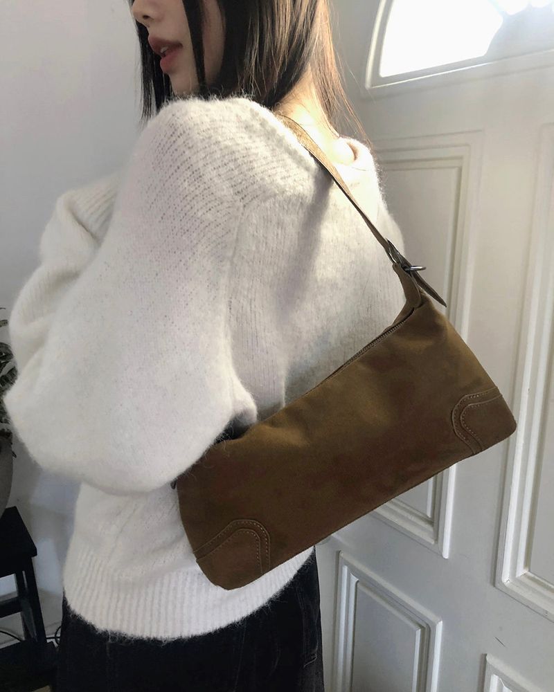 WONDER WONDER（ワンダーワンダー）の「ナオンスエードクロスショルダーバッグ（バッグ）」