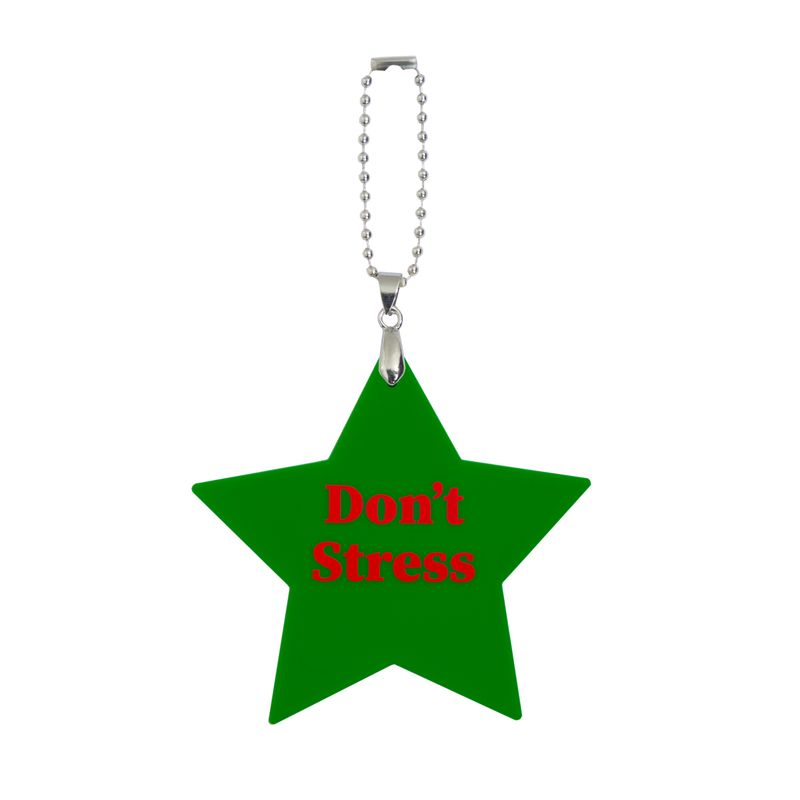 Don't Stress Bag Charm