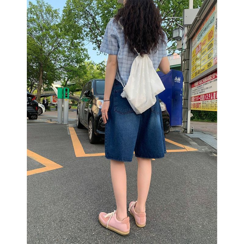 Mao Bermuda Denim Pants