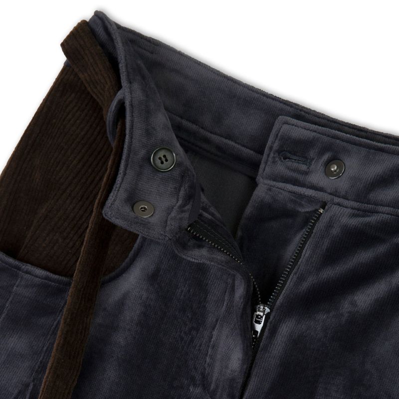 BELT STRING SUEDE PANTS