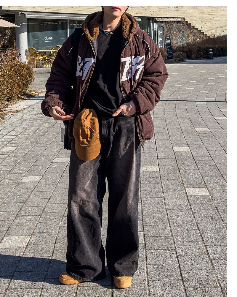 Izek Corduroy Padded Jacket 2C