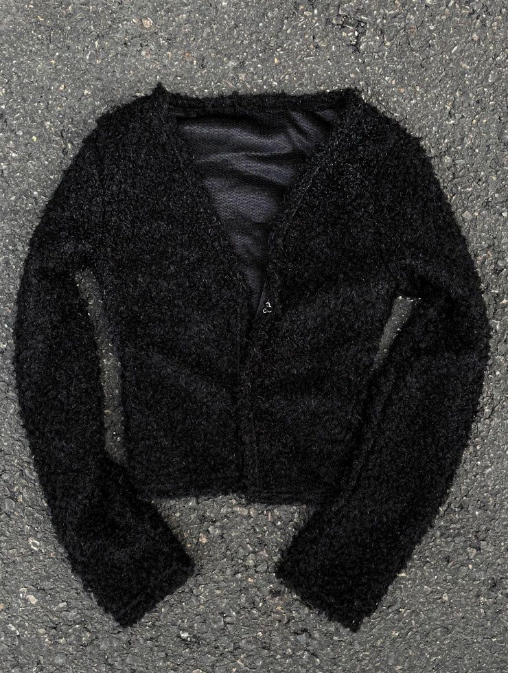 Fluffy cardigan