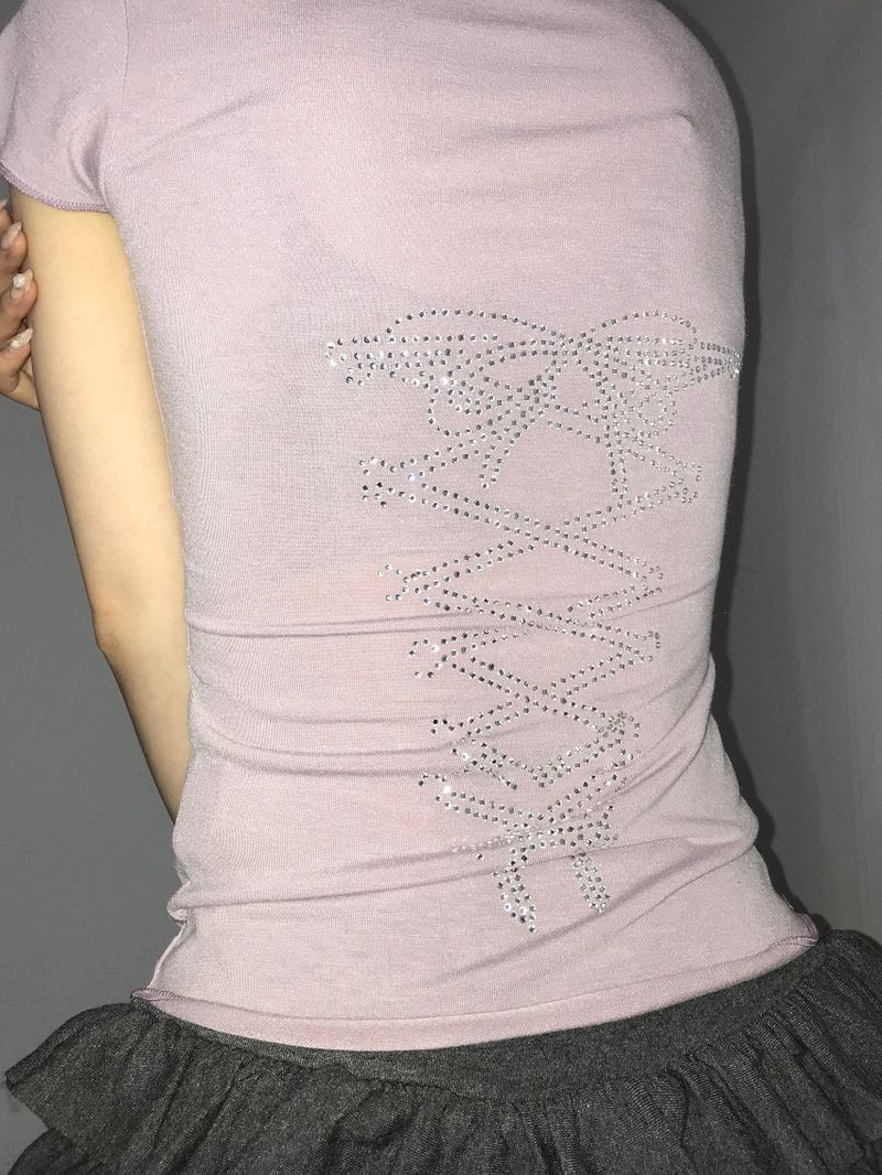 back hot piece corset top(3 color)