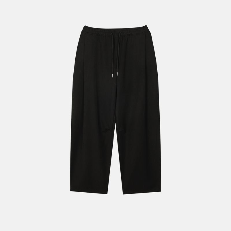 Ox over curved banding pants