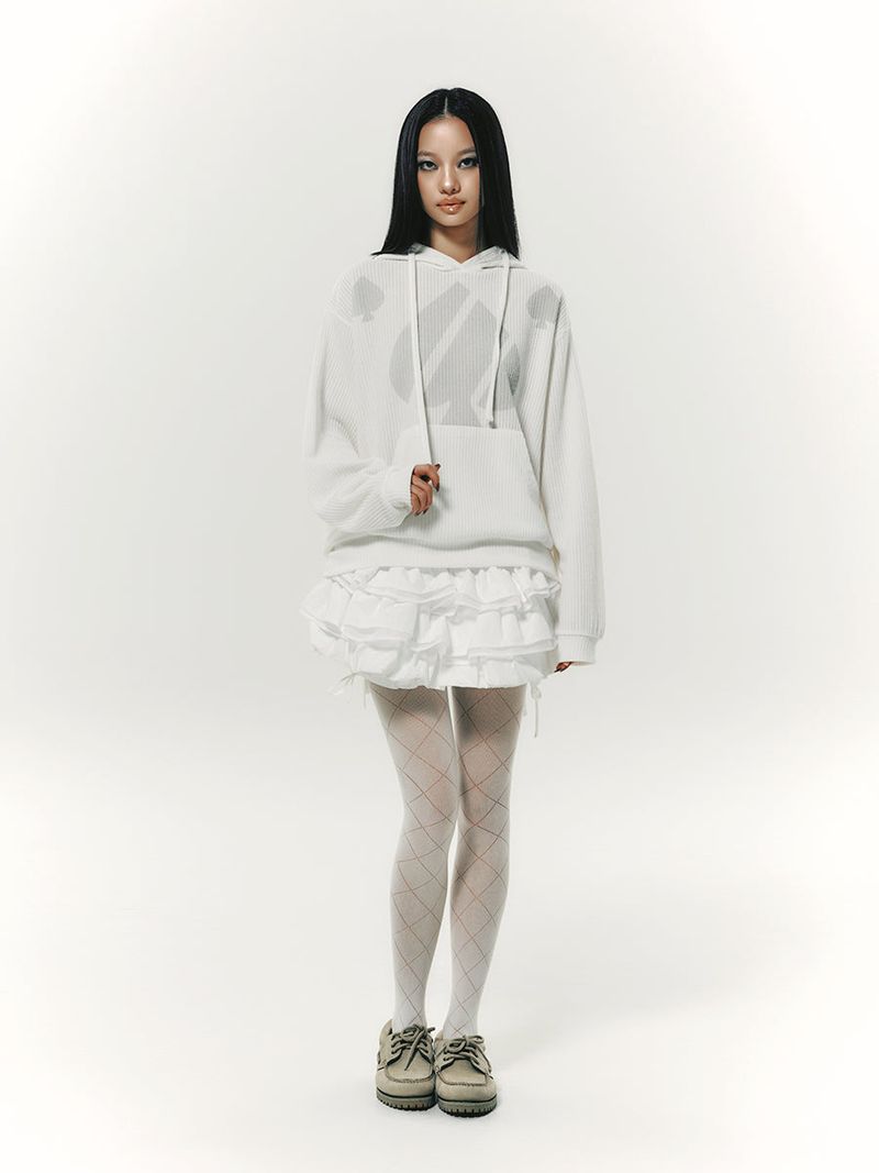 SPACE HOODIE WHITE